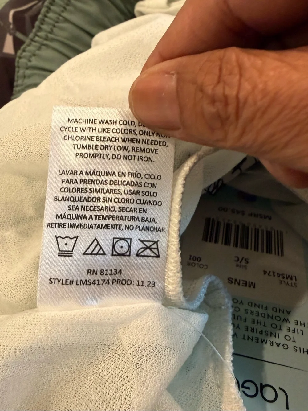Laguna Swim Men’s Small Floral Swim Trunks 6” Inseam UPF 50+ NWT